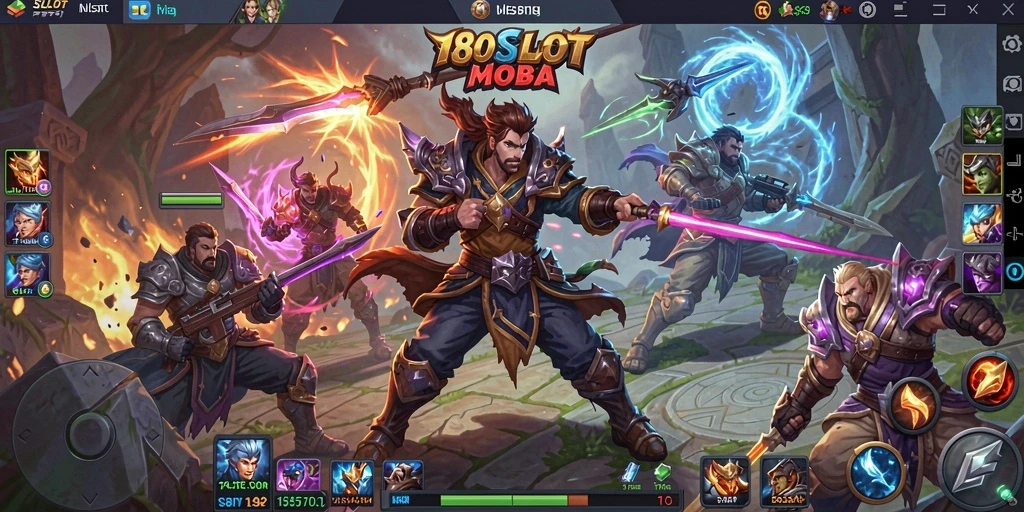 Tampilan gameplay seru dan strategis dalam 180SLOT.