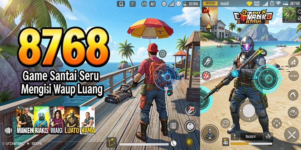 Tampilan gameplay <strong>8768</strong> yang seru dan penuh warna.