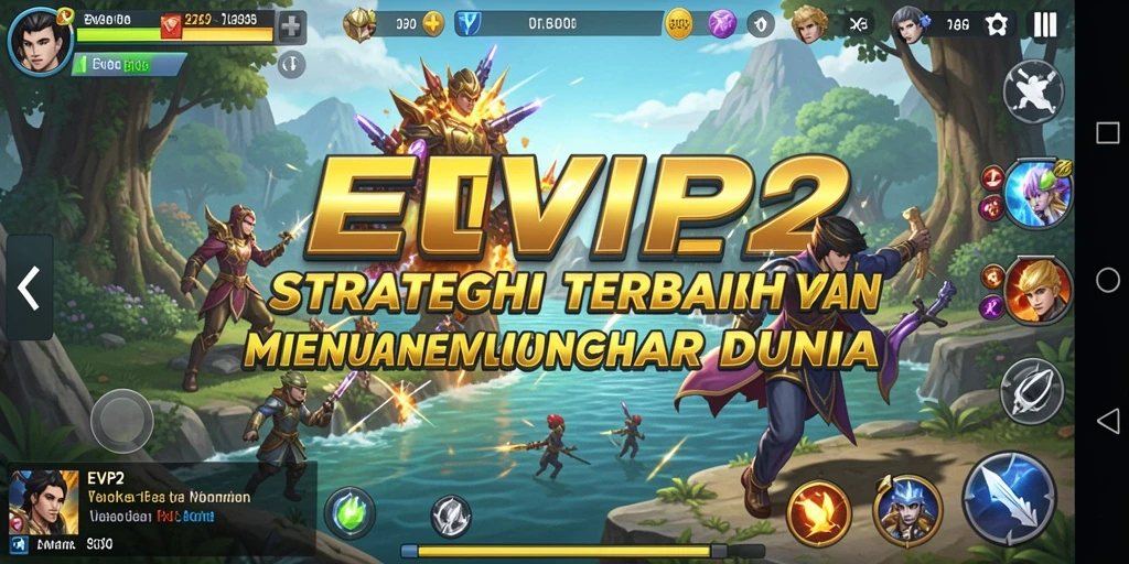 Tampilan gameplay EVIP2 yang menarik dan strategis.