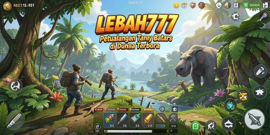 Tampilan gameplay menakjubkan dari LEBAH777 di dunia Open World.