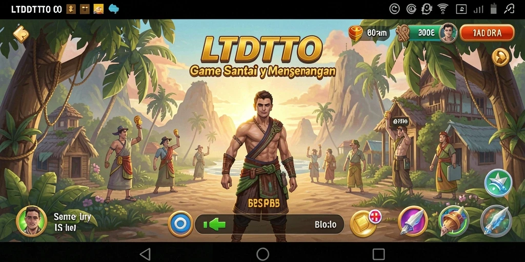 Tampilan menarik dari gameplay LTDTOTO yang penuh warna.