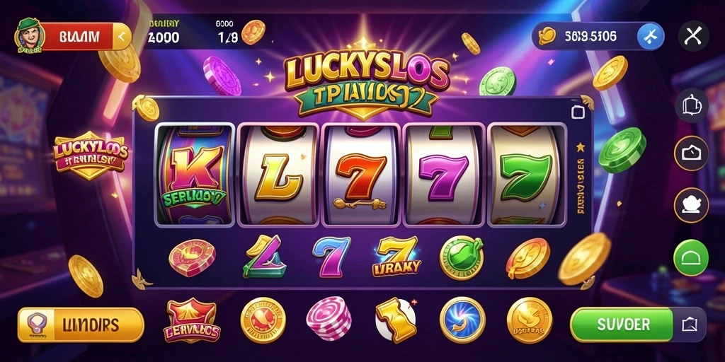 Tampilan menarik dari statistik permainan LUCKYSLOTS yang informatif.