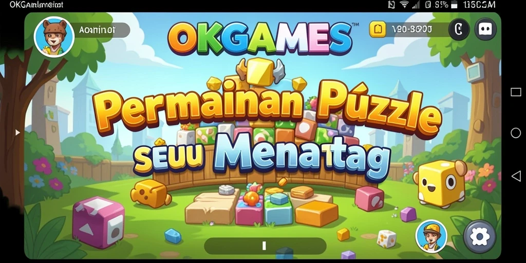 Tampilan gameplay OKGAMES yang menarik dan menantang.
