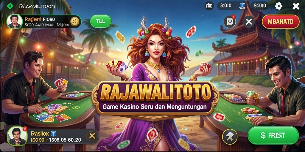Tampilan gameplay RAJAWALITOTO yang menarik dan seru.