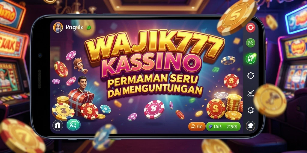 Screenshot gameplay WAJIK777 menampilkan tampilan permainan kasino yang menarik.