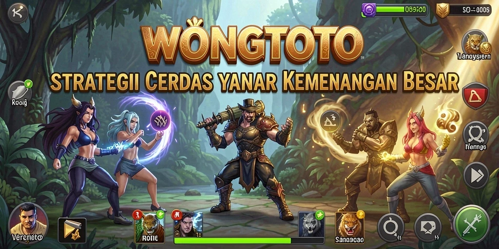 Tampilan gameplay WONGTOTO yang strategi dan menarik.